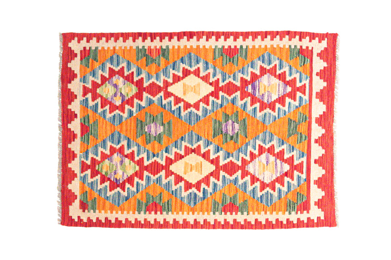 Afghan Kilim - 124X84cms